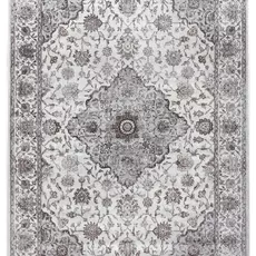 ELLE Decoration koberce DOPREDAJ: 135x195 cm Kusový koberec Ghazni 105040 Grey Cream - 135x195 cm