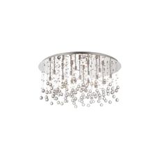 Ideal Lux - LED Krištáľové stropné svietidlo MOONLIGHT 15xG9/3W/230V pr. 80 cm