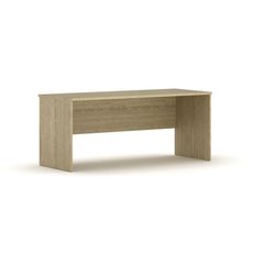 Kancelársky písací stôl INTEGRO, 1750 x 700 mm, dub prírodný