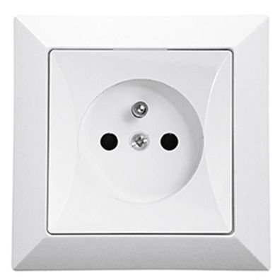 Jedna zásuvka POLA white 33029