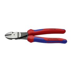 Výkonné bočné frézy 200 mm KNIPEX 74 02 200 - leštená hlava, viaczložkové puzdrá