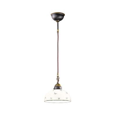 Kolarz 731.30.20 - Luster na lanku NONNA 1xE27/75W/230V pr. 20 cm zelená