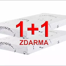 Matrac 1 + 1 zdarma alena - pur pena - 70 x 200 cm