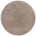 ELLE Decoration koberce Kusový koberec New York 106204 Taupe kruh - 200x200 (priemer) kruh cm