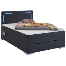 Xora BOXSPRINGOVÁ POSTEĽ, 140/200 cm antracitová