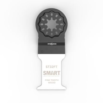 Ponorný pílový list SMART PROFI STARLOCK s jemnými zubami na drevo a plast, 32 mm - 1 kus