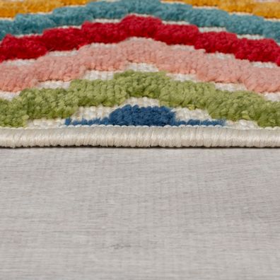 Flair Rugs , Behúň Miami Bay Diamond Multi – na von aj na doma, 80x230, viacfarebná, exteriér