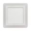 APLED -LED Kúpeľ. podhľadové svietidlo SQUARE DUO LED/16W/230V 19,5x19,5 cm biela