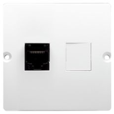 B BMF51.02/11 sieťová zásuvka RJ45 jednotlivá biela