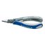 Presné kliešte na elektroniku 135 mm Knipex 34 12 130 - leštená hlava, viaczložkové rukoväte