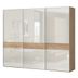 Skriňa 3d Gala pk281/gl lakované pacific walnut/beige