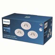 Philips - SADA 3x LED Stmievateľné podhľadové svietidlo DIVE LED/5,5W/230V 2700K