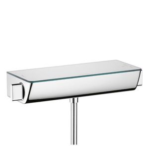 Sprchová batéria Hansgrohe Ecostat Select  s poličkou 150 mm biela/chróm 13111400