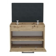 Skrinka na topánky so sedadlom PARMA MINI - dub artisan