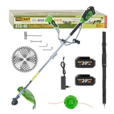 Aku krovinorez obojručná rukoväť (riadidlá) Procraft ATA-40C | ATA-40C