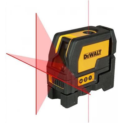 Laserový kríž s olovnicou DeWALT DW0822