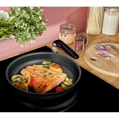 Hliníková súprava riadu 7 ks INGENIO Black stone L3998702 – Tefal
