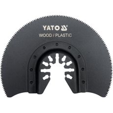 Segmentový pílový list pre multifunkciu HCS, 88mm (drevo, plast) - YT-34681