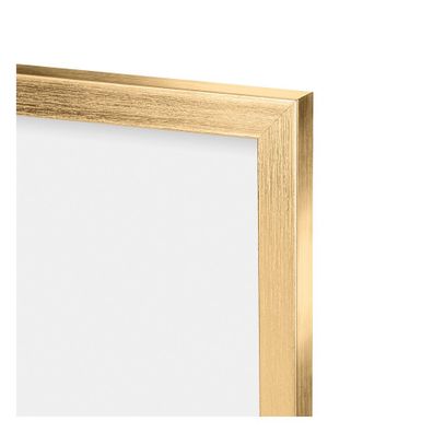 Plastový rámček na stenu v zlatej farbe 55x45 cm – knor