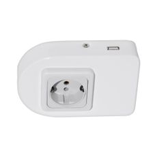 Eglo 94663 - Podlinková zásuvka SCHUKO vr.USB TAXANO