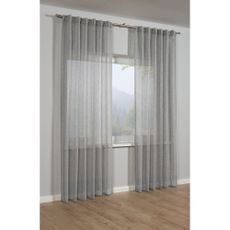 Sivý záves 245x140 cm Natur - Gardinia