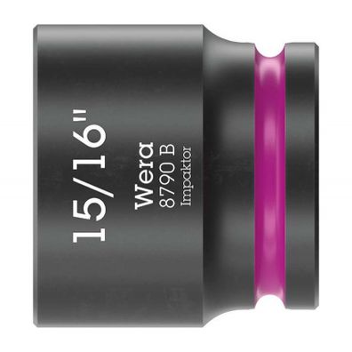 Wera 005525 Nástrčná hlavica 3/8" šesťhran 15/16 Impaktor, 8790 B