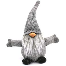 Tutumi Vánoční skřítek ELF 045 - 35 cm šedý