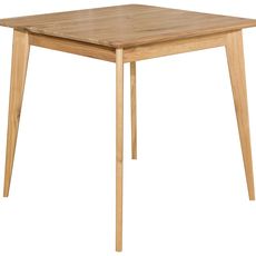 Carryhome JEDÁLENSKÝ STÔL, divoký dub, farba duba, 80/80/76 cm