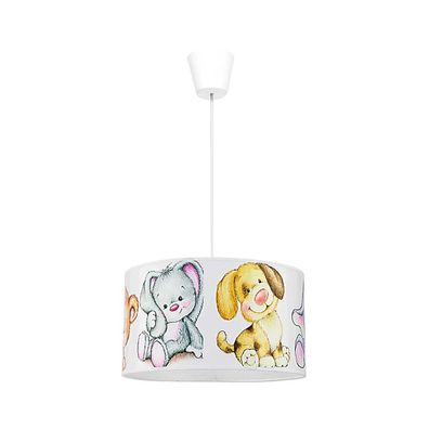 Duolla - Detský luster na lanku SWEET BEARS 1xE27/40W/230V pr. 35 cm