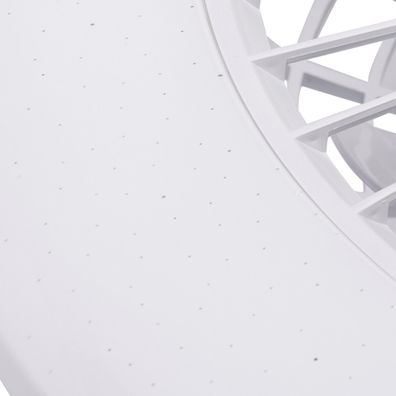 Aigostar - LED Stmievateľný stropný ventilátor LED/40W/230V 2700-6500K + DO biela