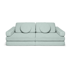 SHAPPY Veľký multifunkčný skladací bunker z menčestra SOFA PURE Zvoľte farbu: Svetlo zelená