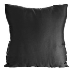 SATÉNOVÁ OBLIEČKA NA VANKÚŠ NOVA SADA 2KS 40X40 CM ČIERNA