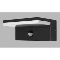 LED2 - LED Vonkajšie svietidlo so senzorom HUGO LED/9W/230V IP54 3000K/4000K