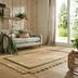 Flair Rugs koberce AKCIA: 120x170 cm Kusový koberec Grace Jute Natural/Green - 120x170 cm