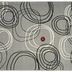 Alfa Carpets  Kusový koberec Circles grey - 80x150 cm