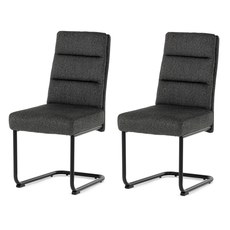Sada jedálenských stoličiek DCL-P3107 GREY2, 2 ks