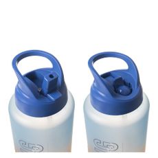 Oranžovo-modrá tritánová fľaša 1 l Moly – Orion