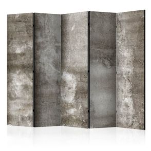 Paraván Cold Concrete Dekorhome 225x172 cm (5-dielny)