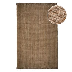 Hnedý jutový koberec Flair Rugs Jute, 200 x 290 cm