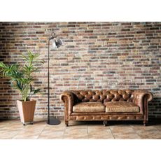 Klausen 107001 - Stojacia lampa ASGARD 1xE27/11W/230V šedá/čierna/zlatá