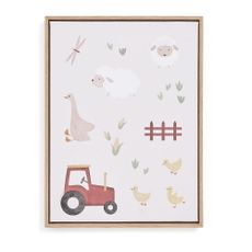 Detský obrázok 30x40 cm Pecky – Kave Home