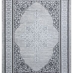 Dywany Łuszczów Kusový koberec Gloss 8490 52 Ornament ivory/grey - 200x290 cm