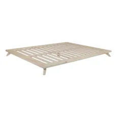 Dvojlôžková posteľ Karup Design Senza Bed Natural, 160 x 200 cm