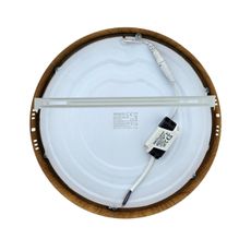 LED Stropné svietidlo RING LED/24W/230V 4200K pr. 28,5 cm hnedá