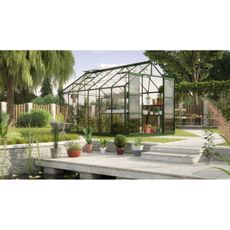 Skleník VITAVIA URANUS 9900 číre sklo 3 mm zelený