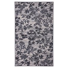 Alfa Carpets , TRHÁK: Kusový koberec Flowers grey, 80x150, šedá, obývacia izba