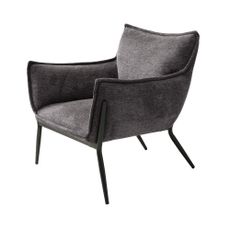 Sivé relaxačné kreslo Calgary – Unique Furniture