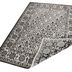 NORTHRUGS - Hanse Home koberce Kusový koberec Twin-Wendeteppiche 103113 schwarz creme – na von aj na doma - 80x150 cm