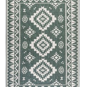 ELLE Decoration koberce Kusový koberec Gemini 106020 Green z kolekcie Elle – na von aj na doma - 200x290 cm