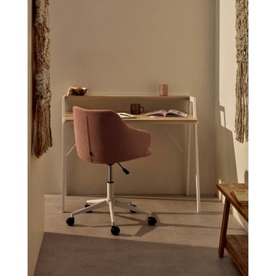 Pracovný stôl Kave Home Aarhus, 114,5 × 60 cm